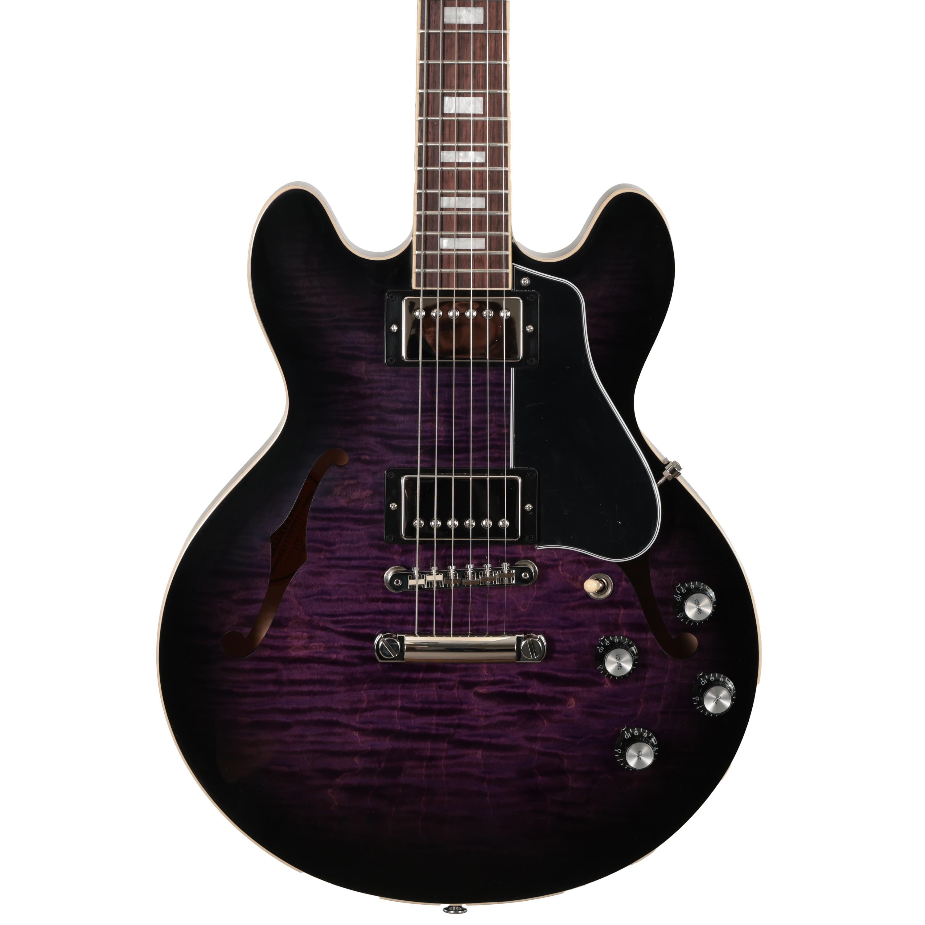 Gibson ES-339 Figured Semi-Hollow Electric Guitar in Dark Purple